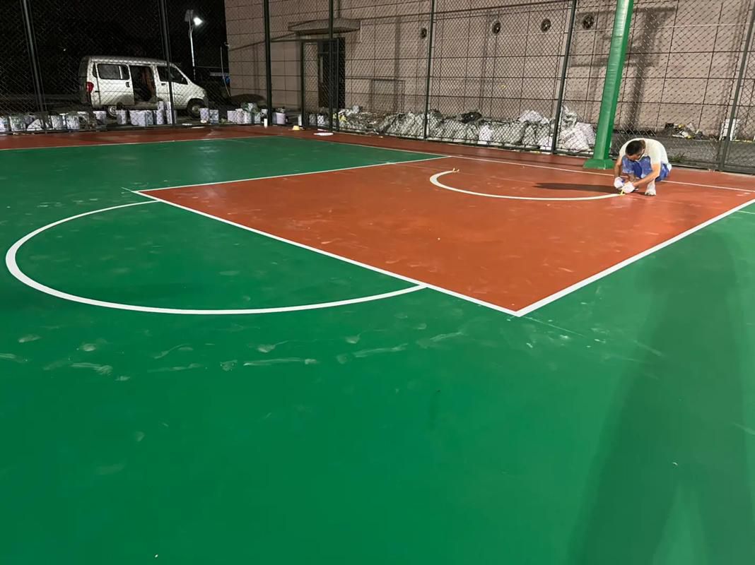 郑州室外篮球硅pu
